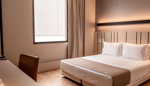 Chambre Double Deluxe, accessible aux personnes à mobilité réduite