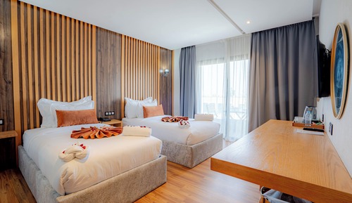 Chambre Supérieure avec lits jumeaux, 2 lits une place