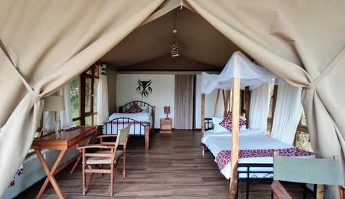 Chambre avec lits jumeaux