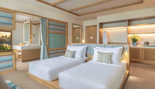 Suite Présidentielle, 3 chambres, piscine privée, vue mer