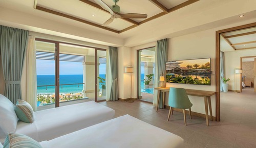 Suite Premium, 2 chambres, piscine privée, vue mer