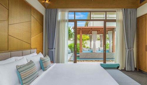 Villa Premium, 3 chambres, piscine privée, vue jardin
