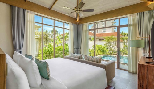 Villa, 1 chambre, piscine privée, vue jardin