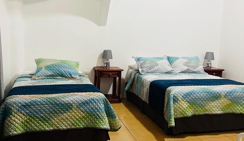 Chambre Standard, 1 chambre, salle de bains attenante, vue lagon