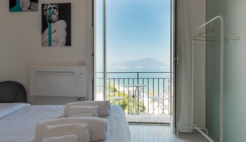 Suite Supérieure, baignoire à jets, vue mer