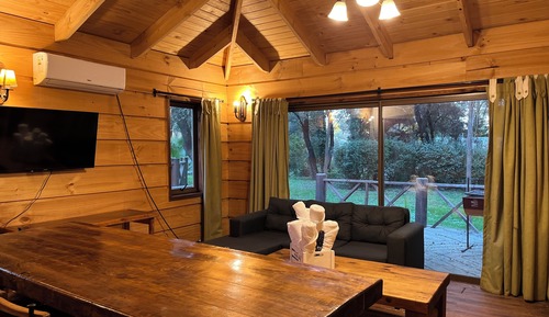 Cabane, 3 chambres, animaux de compagnie acceptés, vue jardin
