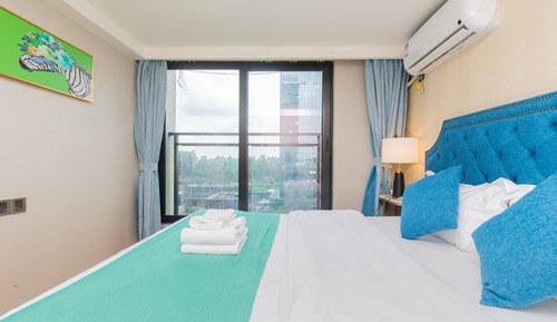 Chambre Triple Élite, 3 chambres, vue ville, en mezzanine