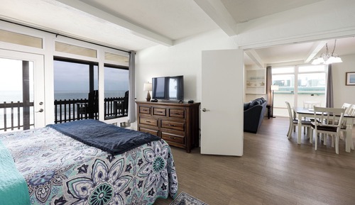 Appart'hôtel, plusieurs lits, balcon, vue jardin (1025A Beachfront Retreat A)