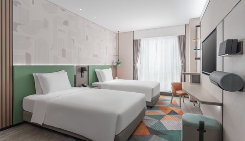 Chambre Standard, 2 lits doubles
