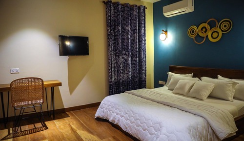 Chambre Premium, 1 chambre, vue fleuve, côté jardin