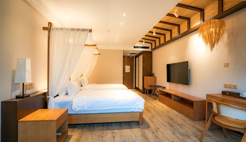 Chambre Deluxe, 1 chambre, vue jardin, côté jardin