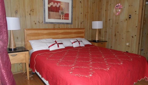 Chambre, 1 très grand lit