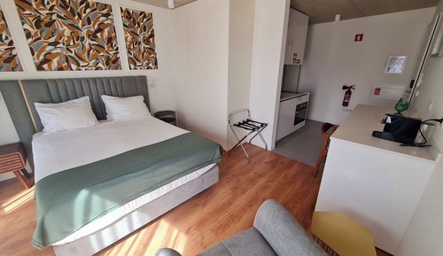 Chambre Double Design, 1 lit double, non-fumeurs, vue ville