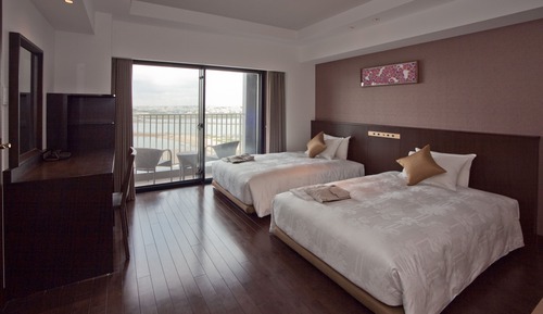Chambre Deluxe (Tatami, Open Air Bath, Airport View)