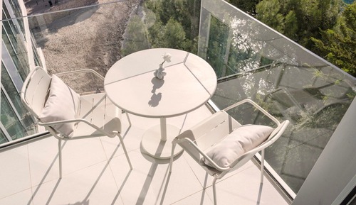 Chambre Double Junior, balcon, vue plage