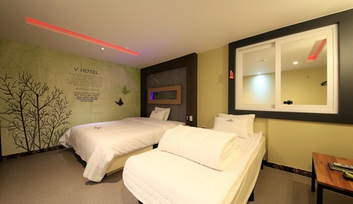 Chambre Deluxe avec lits jumeaux