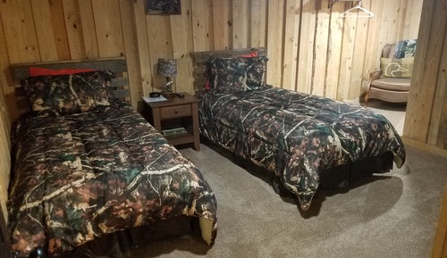 Chambre avec lits jumeaux, 2 lits une place