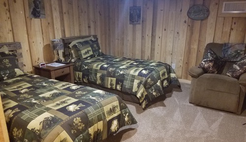 Chambre avec lits jumeaux, 2 lits une place