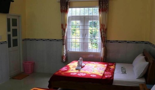 Bungalow, vue piscine (Quad)