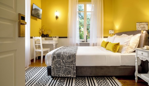 Chambre Double Classique, vue montagne