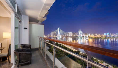 Chambre Premium, balcon, vue mer