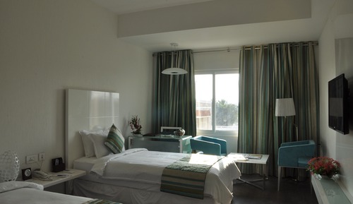 Chambre Double Deluxe, 1 chambre, fumeurs, vue ville