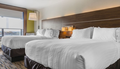 Chambre Standard, 2 grands lits, accessible aux personnes à mobilité réduite (Communications)