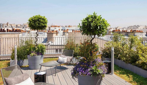 Suite Deluxe, 1 très grand lit, terrasse