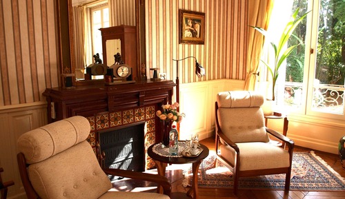 Chambre Double Supérieure, salle de bains privée, vue jardin