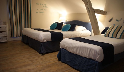 Chambre Triple avec terrasse