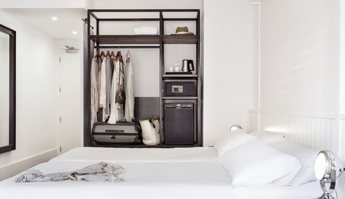 Chambre Double, balcon