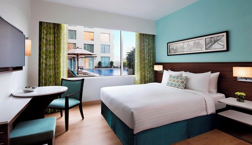 Chambre, 1 grand lit, non-fumeurs