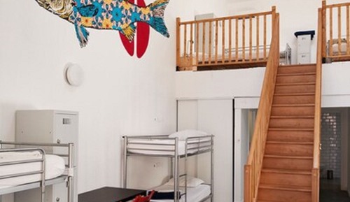 1 lit dans un dortoir mixte de 8 lits (Salle de bains privée)