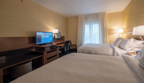 Chambre, 2 grands lits, non-fumeurs