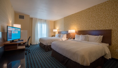 Chambre, plusieurs lits (Hearing Accessible)