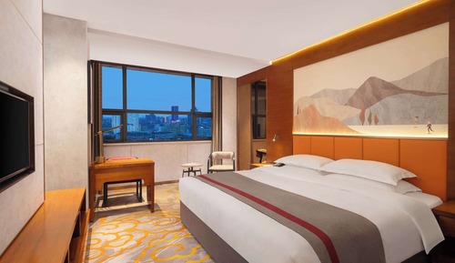 Chambre Deluxe, 1 très grand lit, fumeurs