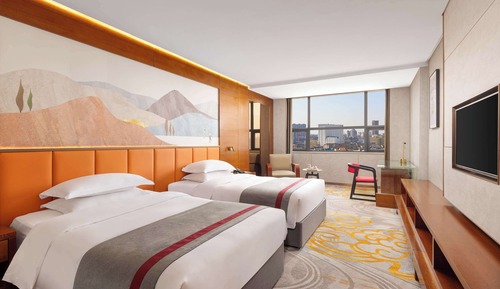 Chambre Deluxe, 2 lits une place, fumeurs