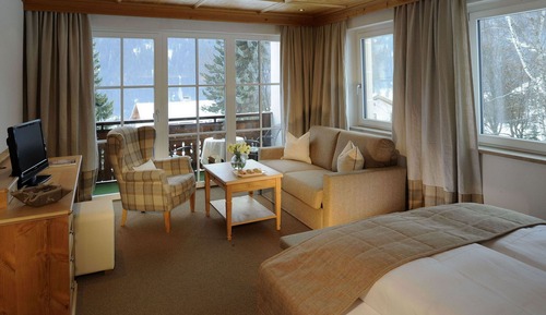 Suite Junior, balcon, vue montagne