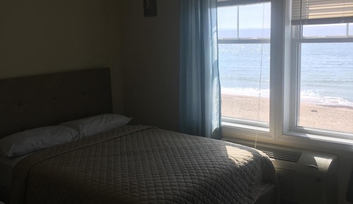 Chambre Standard, 2 lits doubles, vue océan, en front de mer