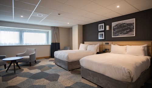 Chambre Deluxe, 2 lits doubles, accessible aux personnes à mobilité réduite