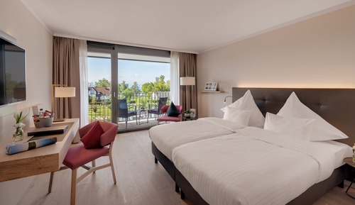 Chambre Double Supérieure, balcon