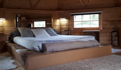 Chambre Double, salle de bains privée (Chalet)