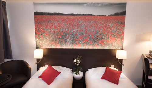 Chambre avec lits jumeaux