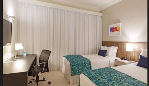 Chambre Standard, 2 lits une place (2 Twin Beds)