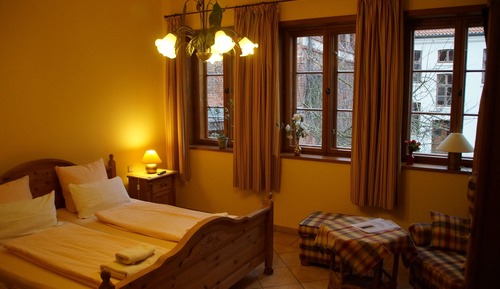 Chambre Double ou avec lits jumeaux, salle de bains privée