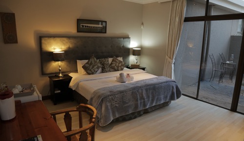 Chambre Double Deluxe, 1 grand lit, vue jardin