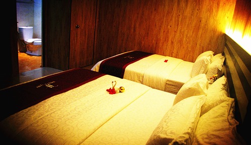 Chambre Familiale, vue ville