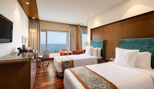 Chambre Deluxe, 2 lits une place (Executive Club Exclusive Twin)