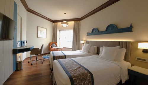 Chambre Deluxe, 2 lits une place (Deluxe Room Twin)