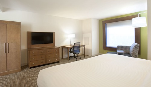 Chambre Standard, 1 très grand lit, accessible aux personnes à mobilité réduite (Mobil, Roll Shower)